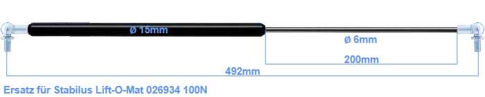 Stabilus Lift-O-Mat 026934