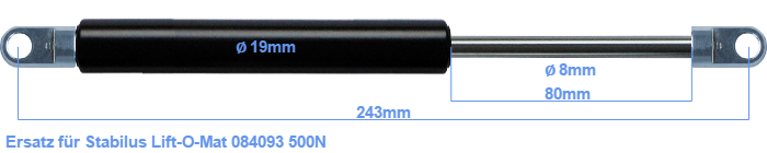 Stabilus Lift-O-Mat 084093