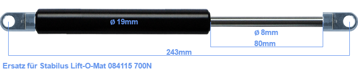 Stabilus Lift-O-Mat 084115