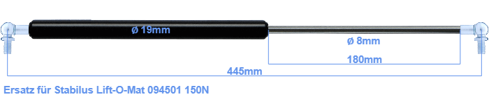 Stabilus Lift-O-Mat 094501