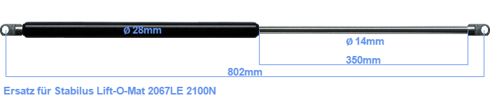 Stabilus Lift-O-Mat 1868LF