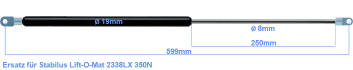 Stabilus Lift-O-Mat 2338LX