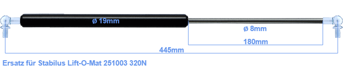 Stabilus Lift-O-Mat 251003