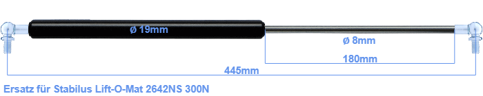 Stabilus Lift-O-Mat 2642NS