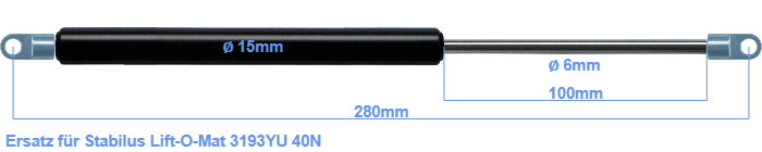 Stabilus Lift-O-Mat 3193YU