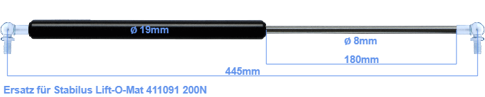 Stabilus Lift-O-Mat 411091