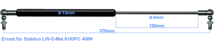Stabilus Lift-O-Mat 6153PC