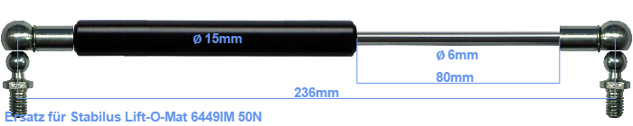 Stabilus Lift-O-Mat 6449IM