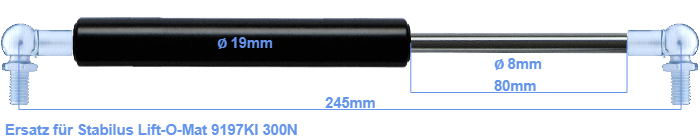 Stabilus Lift-O-Mat 9197KI