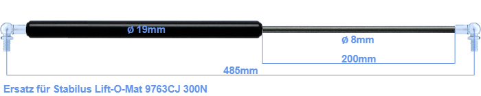 Stabilus Lift-O-Mat 9763CJ