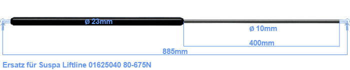 Suspa Liftline 01625040