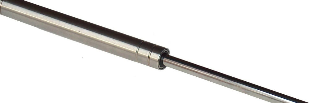 QWORK® Gasdruckfeder Bürostühle, 31-45 Cm Edelstahl-Ersatz-Gasdruckfeder, 360°-Drehung Gasdruckfeder, Für Büro-Liftsessel